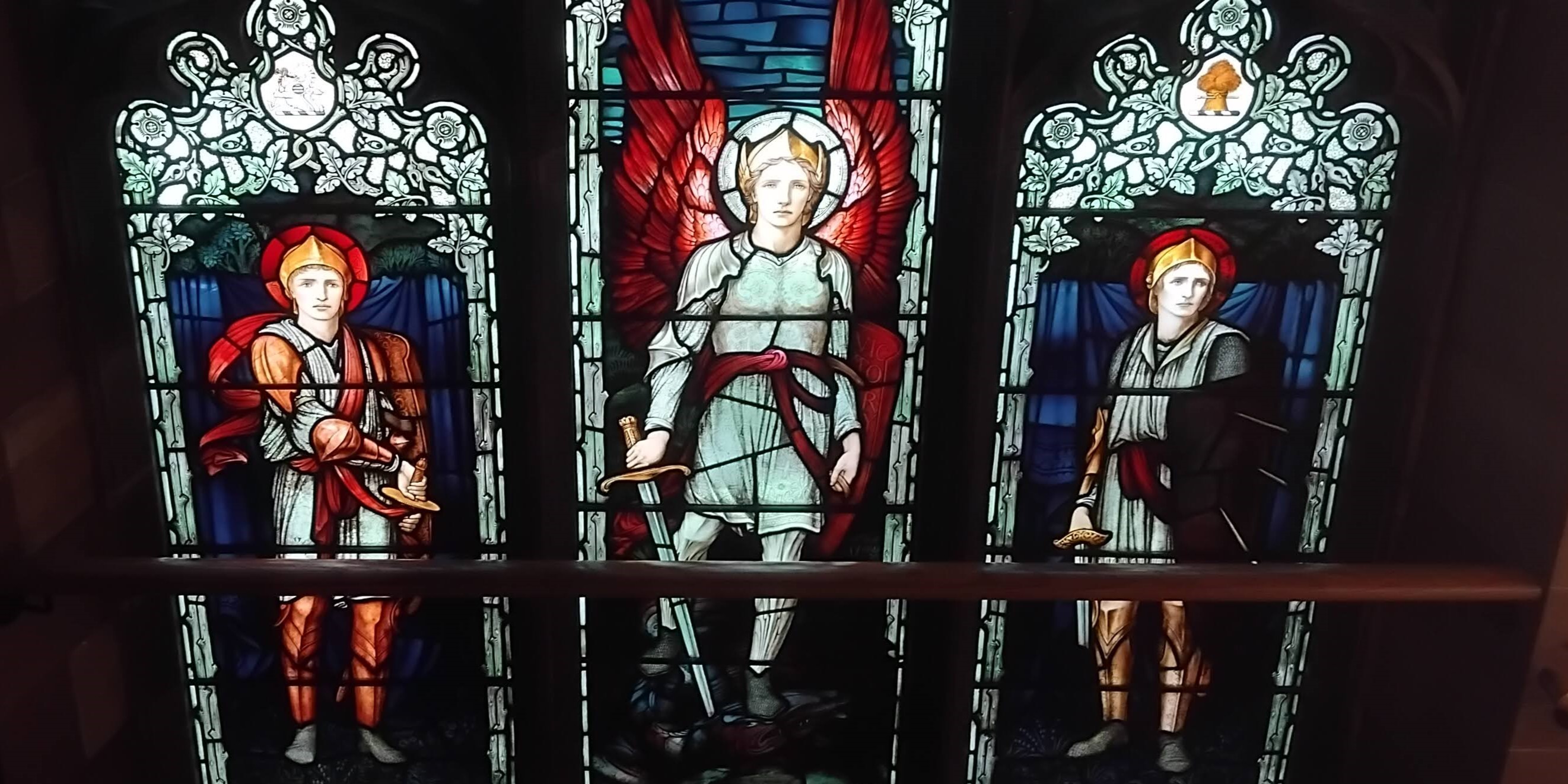 Photo of window on mezzanine